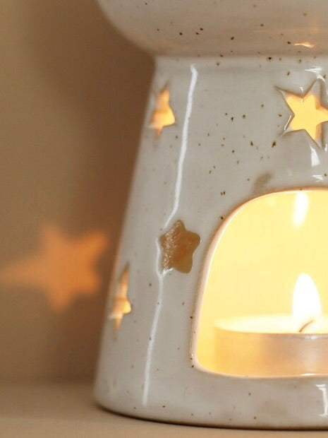 Ceramic Starry Wax Melt Burner