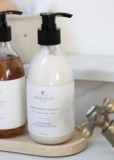 Dark Honey & Tobacco Hand Wash & Lotion