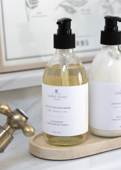 Wild Plum & Rhubarb Wash & Lotion