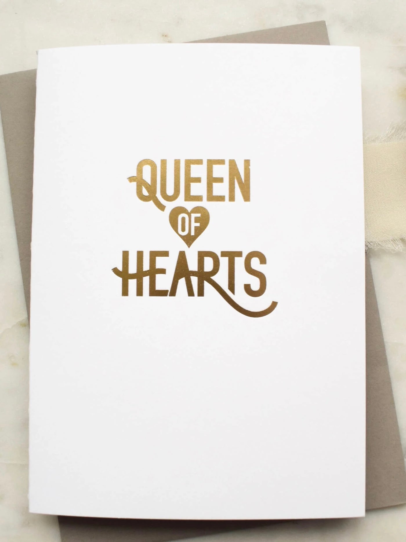 Queen of Hearts Card