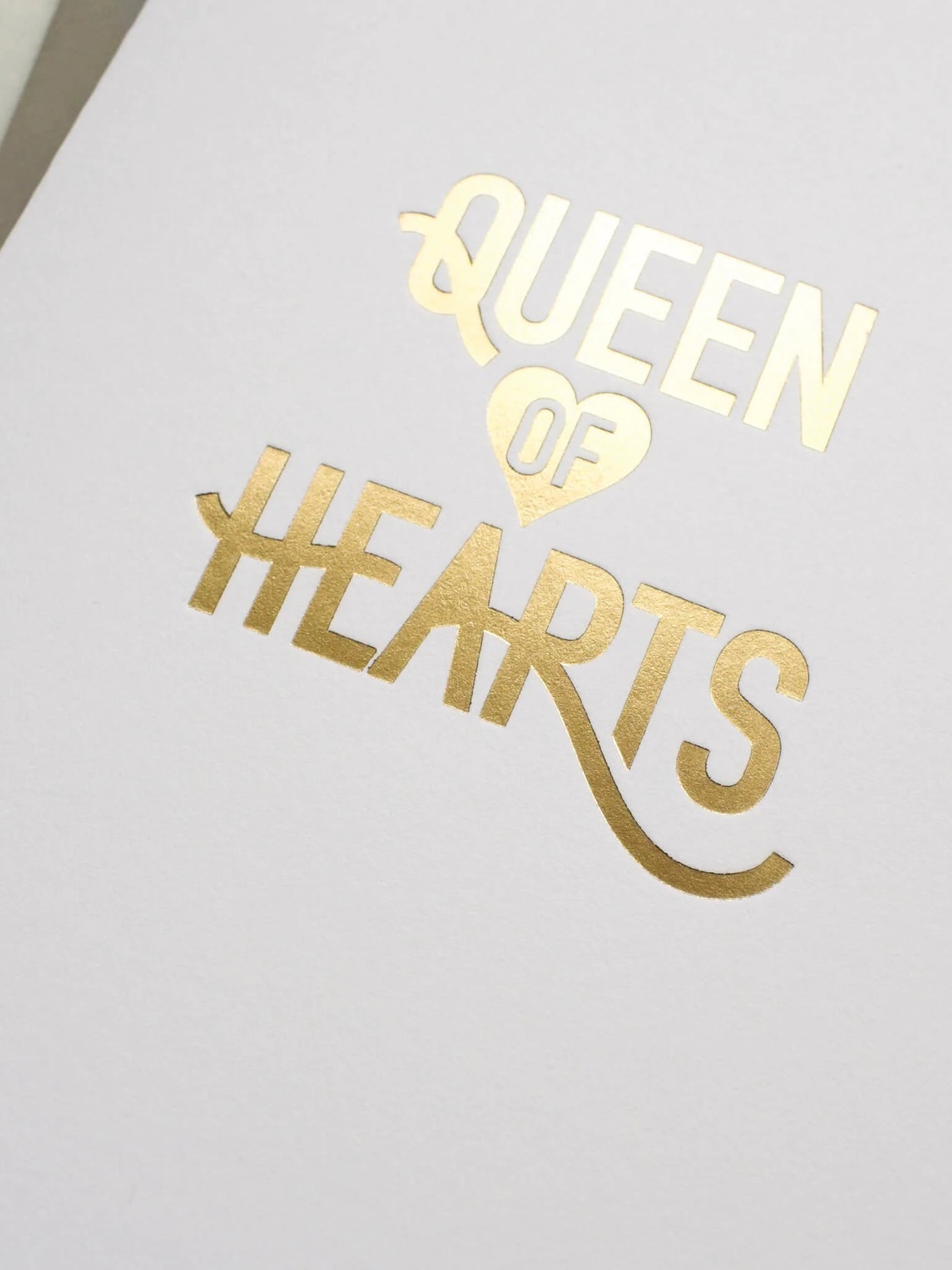 Queen of Hearts Card