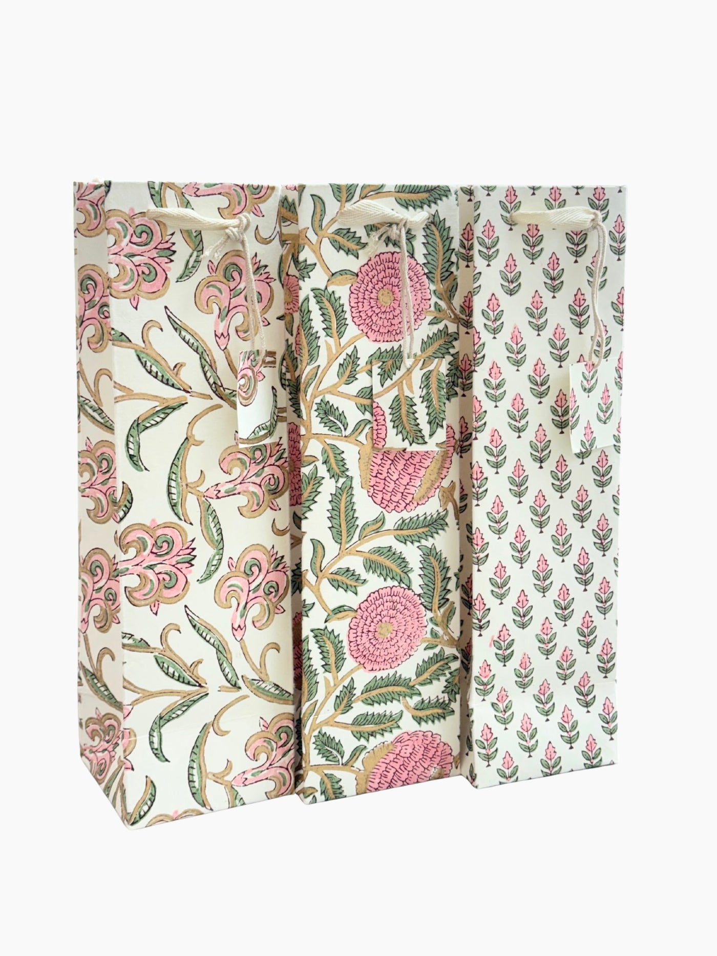 Hand Block Printed Luxury Gift Bags
