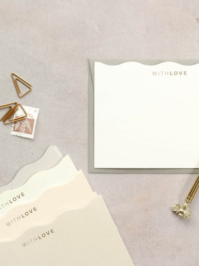 Luxury 'With Love' Note Cards